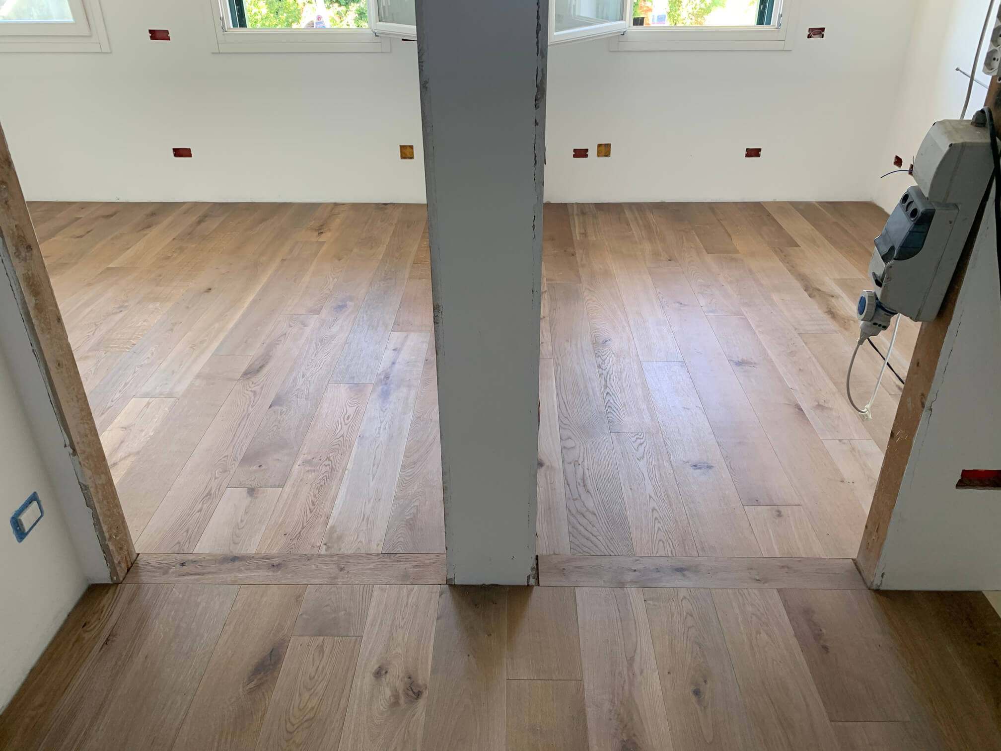 Pavimento in legno finito